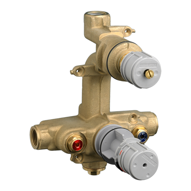 American Standard CeraTherm R520 installation instructions