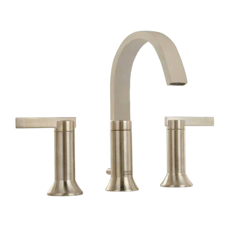 American Standard BERWICK 7430.801 installation instructions