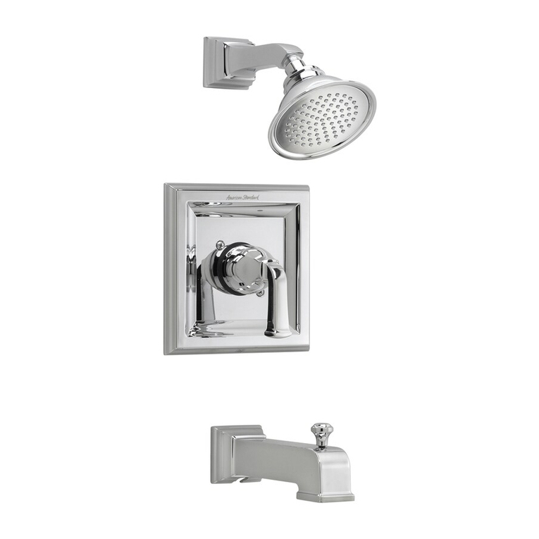 American Standard TOWNSQUARE T555.500 installation instructions