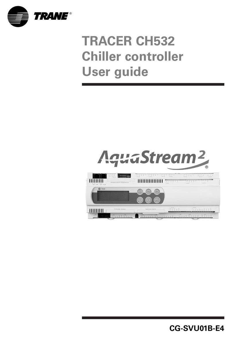 Trane TRACER CH532 user guide