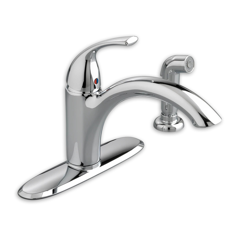 American Standard QUINCE 4433.001 installation instructions