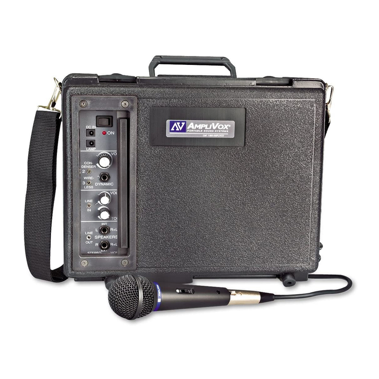 AmpliVox S222 user manual