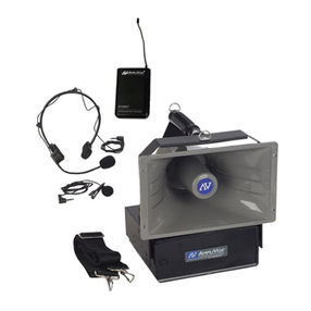AmpliVox HALF-MILE HAILER W/INTERNAL WIRELESS PORTABLE PUBLIC ADDRESS SYSTEM... User manual AmpliVox HALF-MILE HAILER W/INTERNAL WIRELESS PORTABLE PUBLIC ADDRESS SYSTEM... User manual