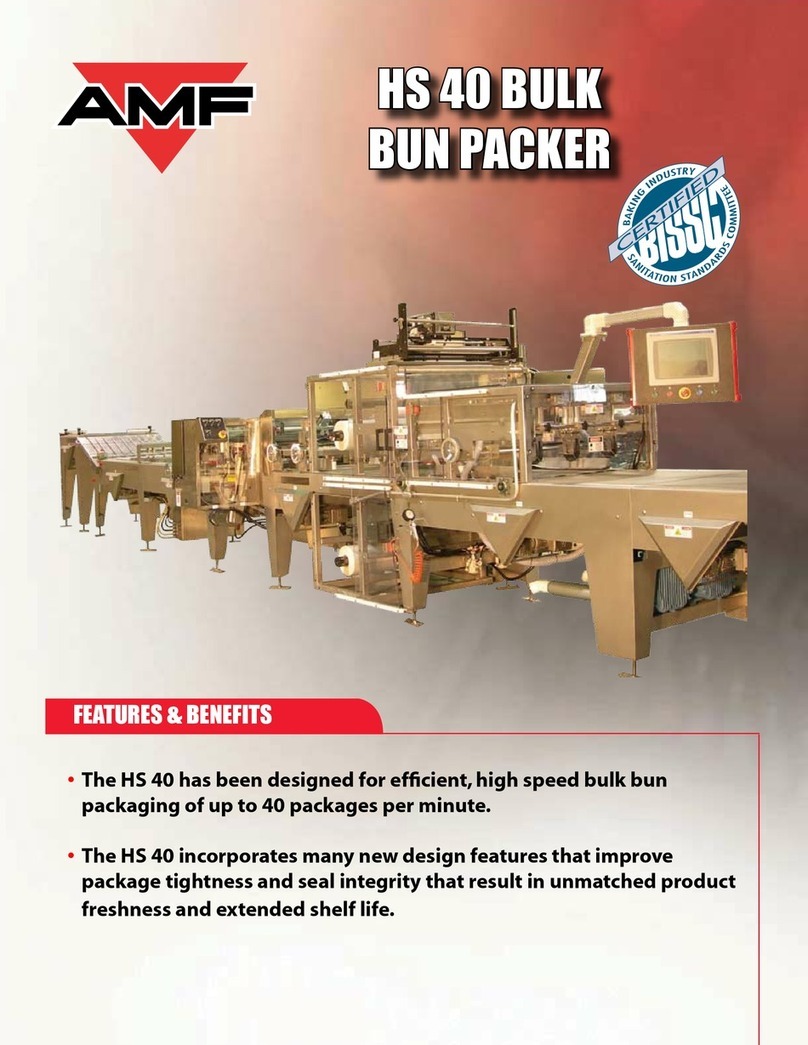AMF HS 40 Specification sheet