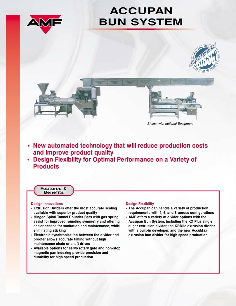AMF Accupan Bun System User manual
