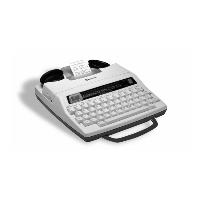 Ameriphone III operating instructions