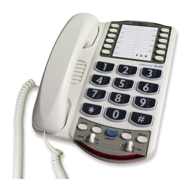 Ameriphone DIALOGUE XL 30 user guide