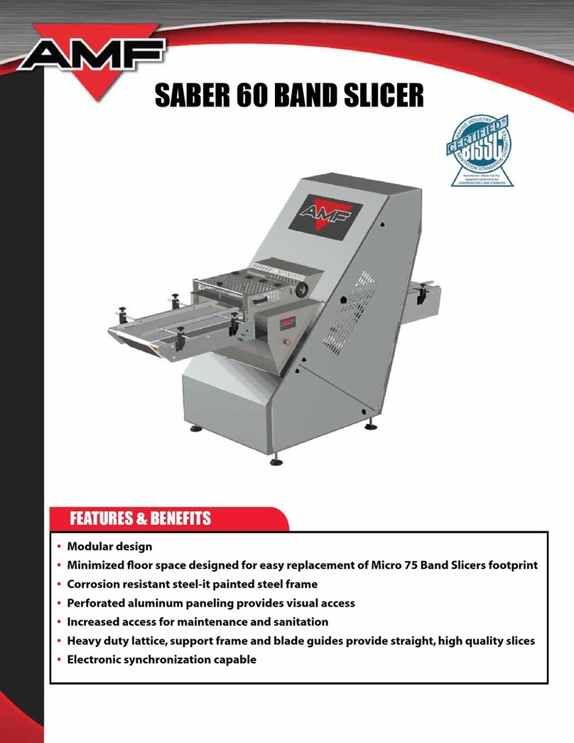 AMF Saber 60 User manual