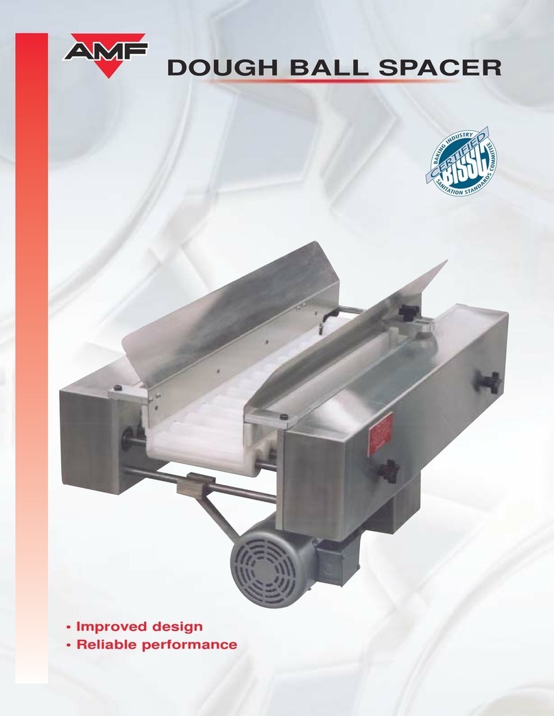 AMF Dough Ball Spacer User manual