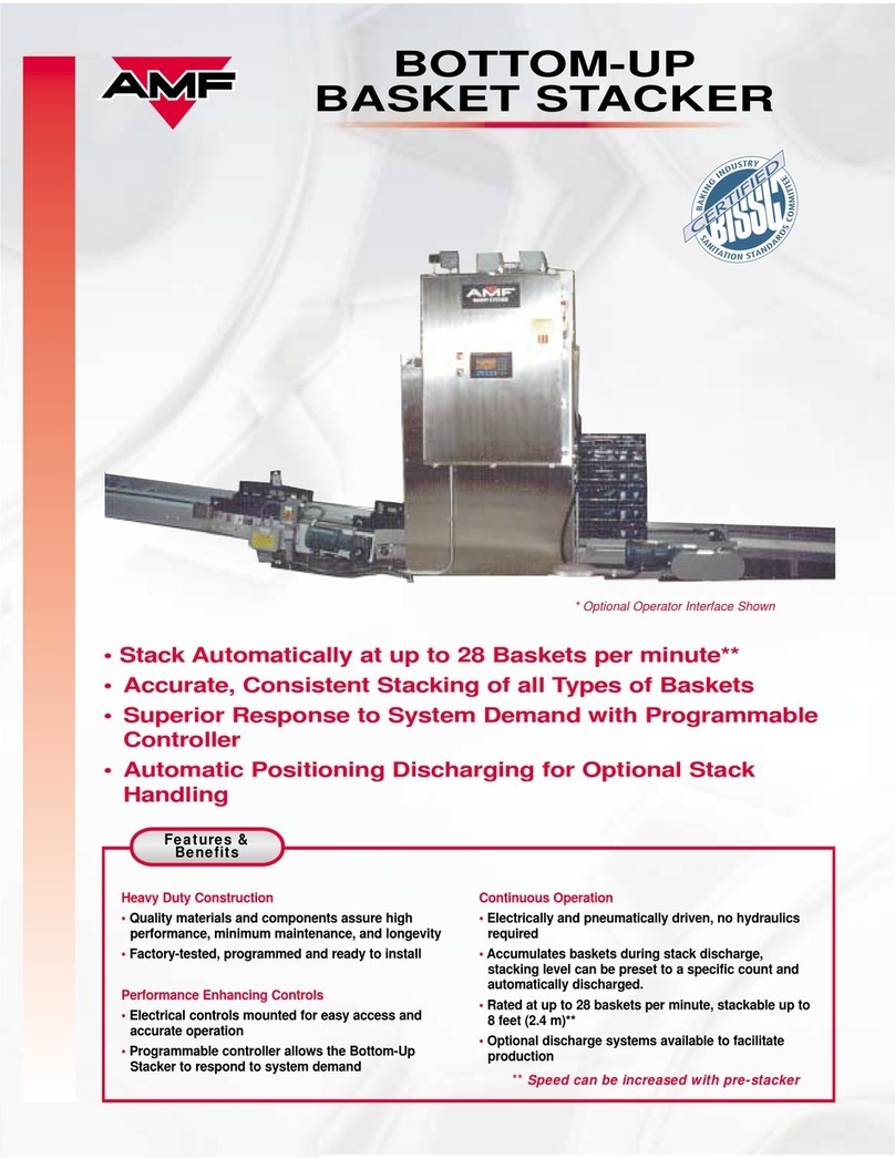 AMF Basket Stacker User manual