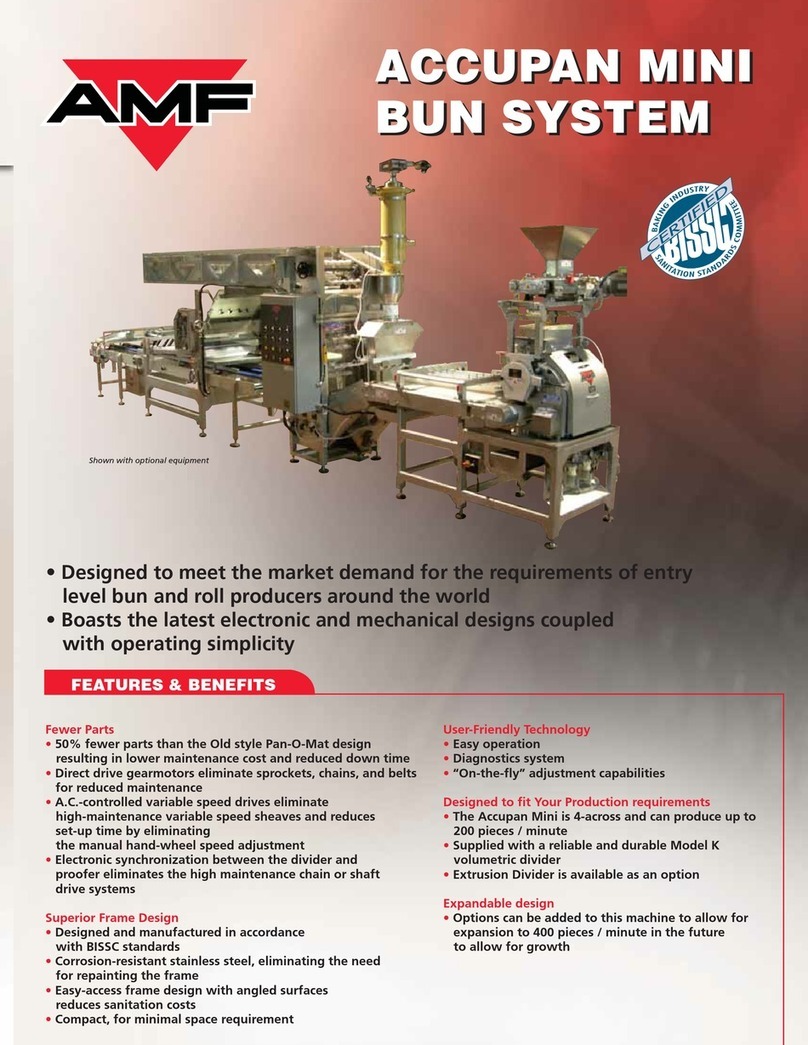 AMF Accupan Mini Bun System features and benefits