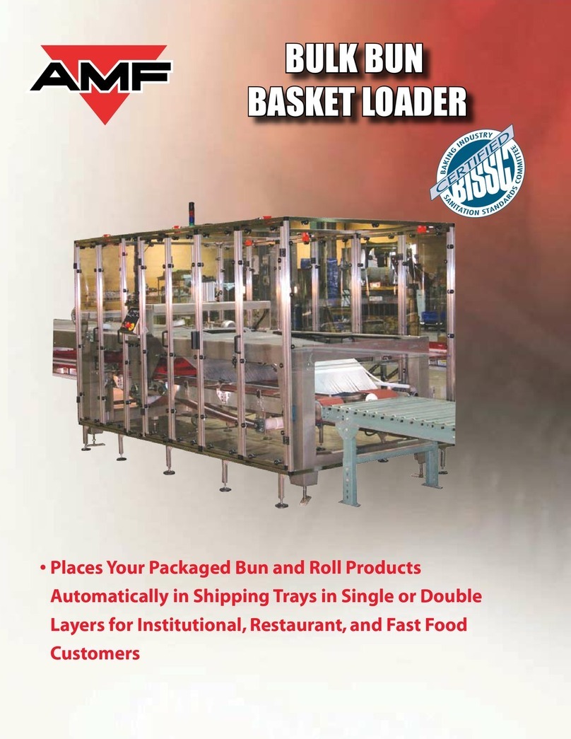 AMF Bulk Bun Basket Loader User manual