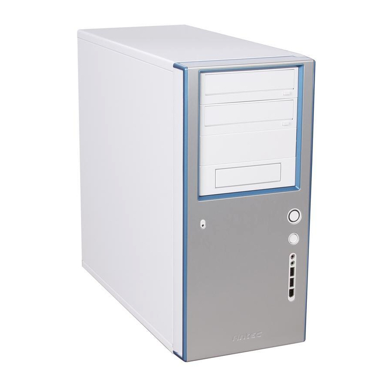 Antec Sonata Designer UCC13# 0761345-08146-7 EC User manual Antec Sonata Designer UCC13# 0761345-08146-7 EC User manual