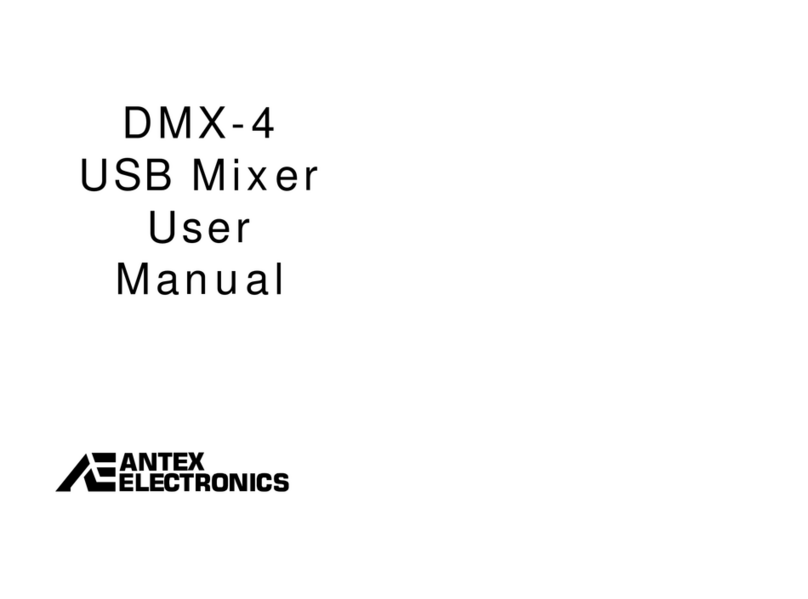 Antex electronics DMX-4 user manual
