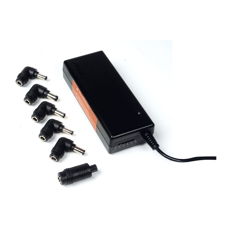 Antec Notebook Power Adapter NP100 instruction sheet Antec Notebook Power Adapter NP100 instruction sheet