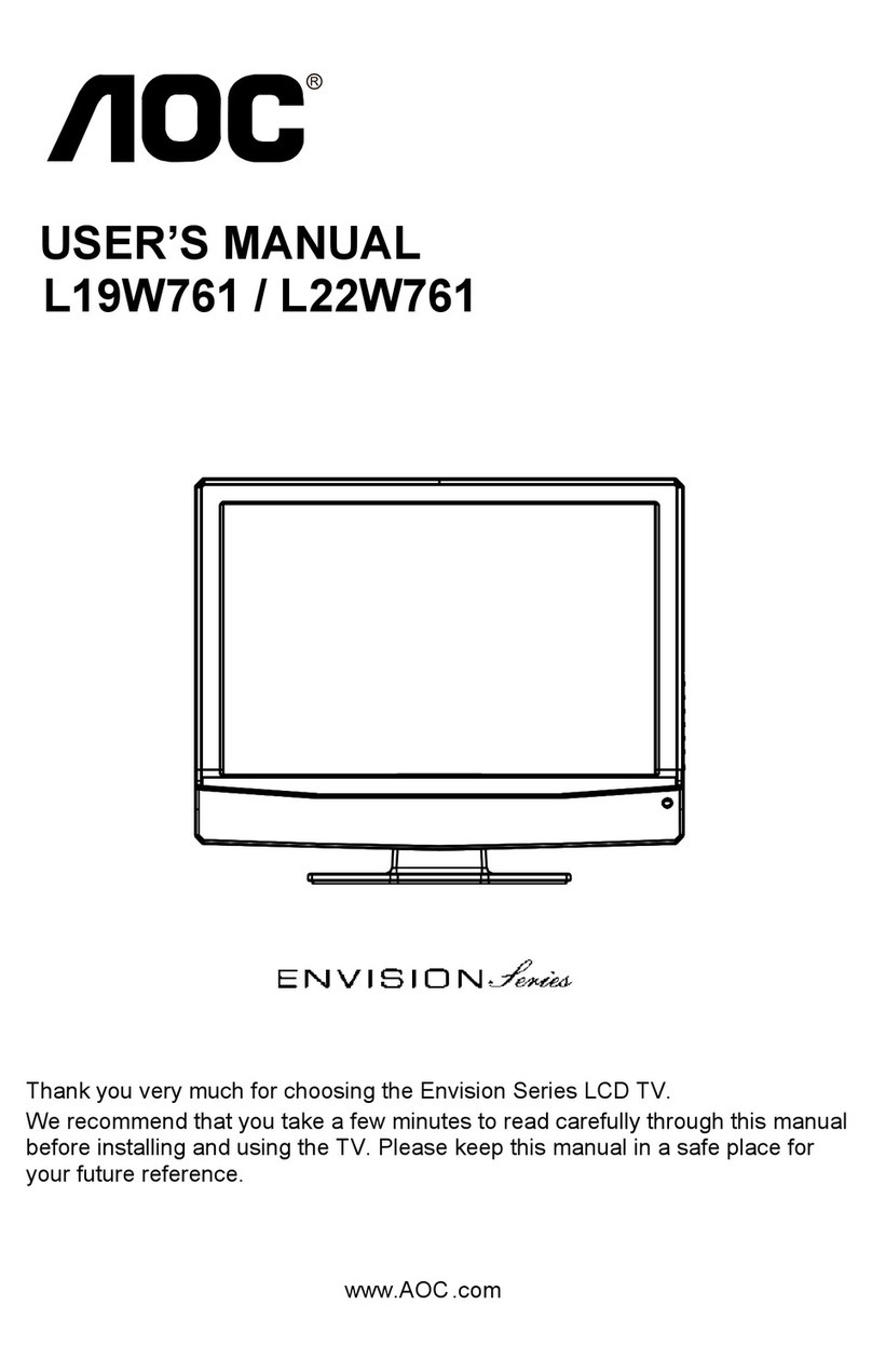 AOC L19W761 User manual