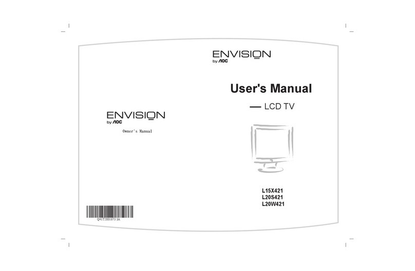 AOC Envision L15X421 User manual