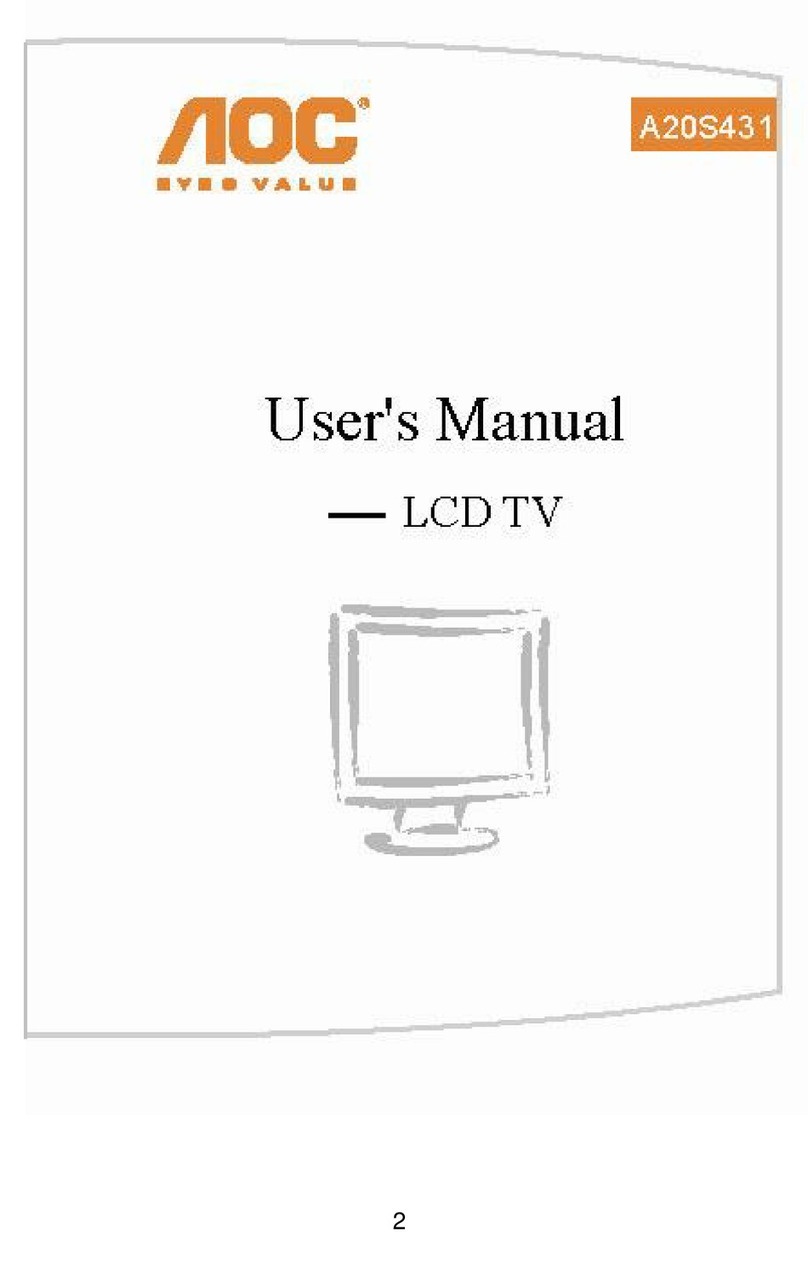 AOC A20S431 User manual