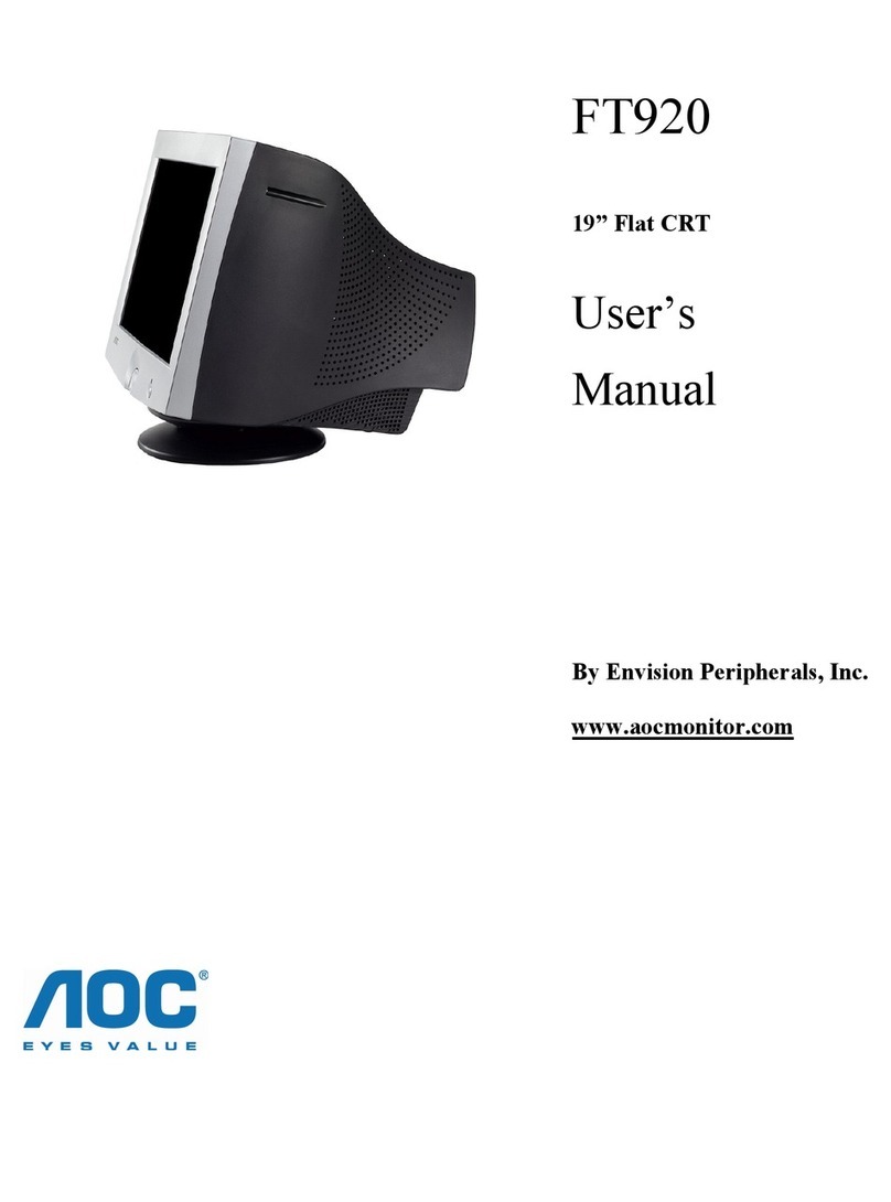 AOC FT920 User manual