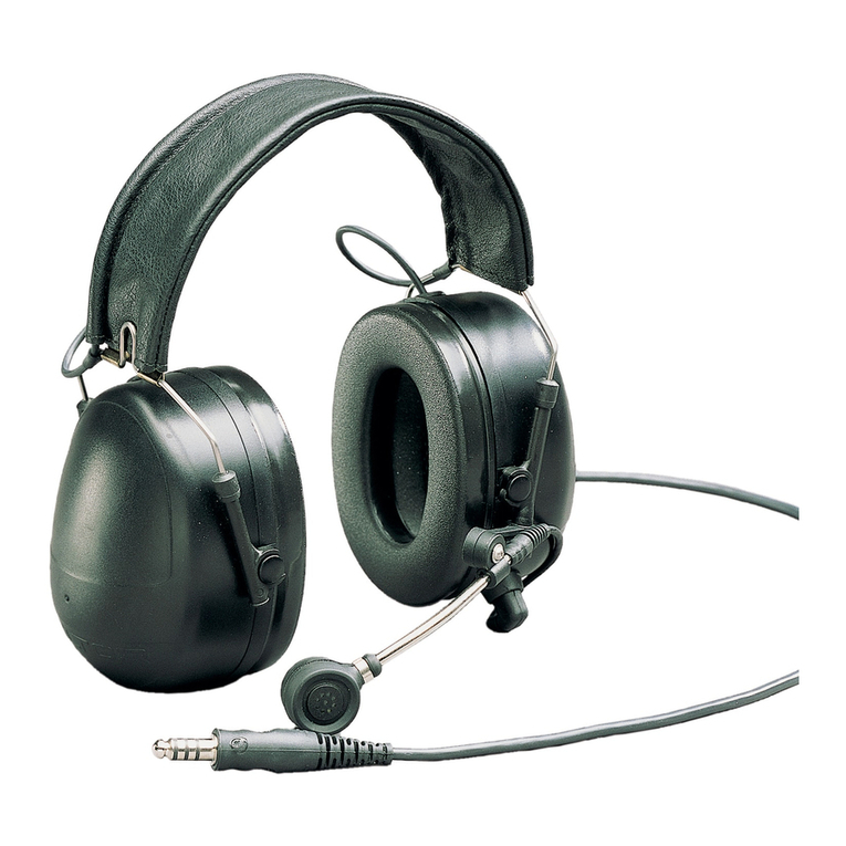 Peltor MT7H79F-01 GB User manual