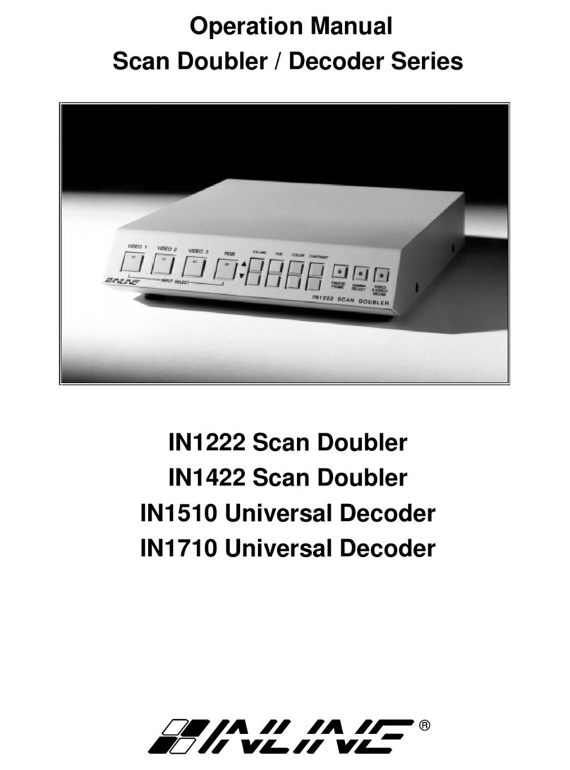 Inline IN1222 Operation manual