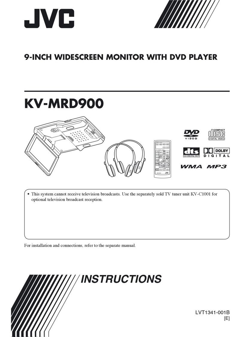 JVC MRD900 - KV - DVD Player instructions