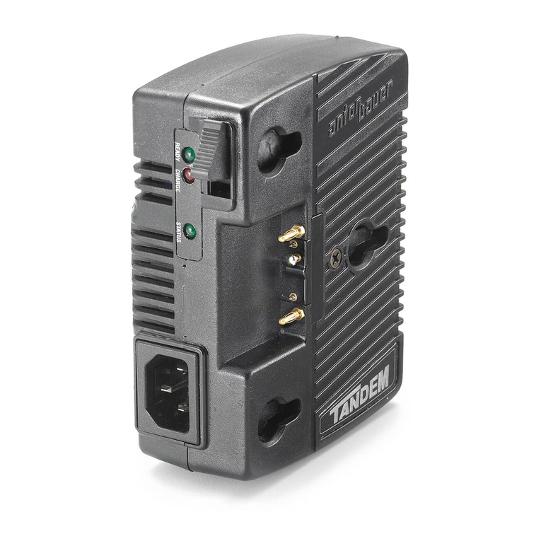 Anton/Bauer Interactive 2000 PowerCharger owner's manual