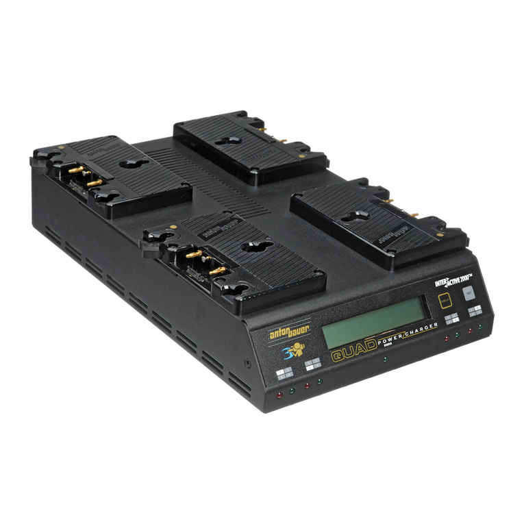 Anton/Bauer Interactive 2000 PowerCharger User manual