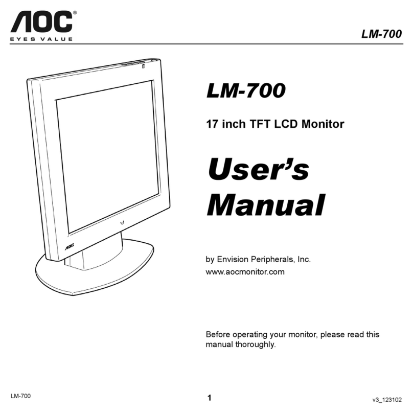AOC SPECTRUM LM-700 User manual