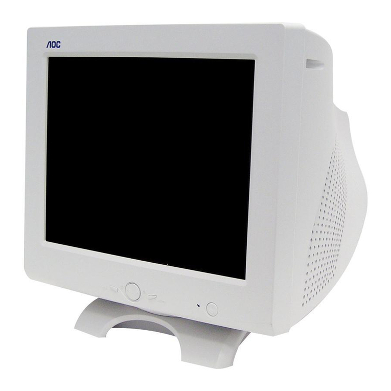 AOC 17" FT700 User manual