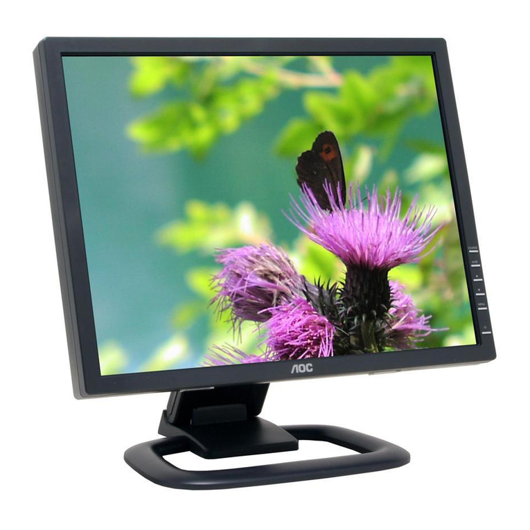 AOC 203P User manual