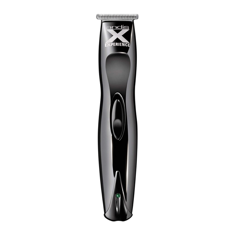 Andis Experience BTX User manual Andis Experience BTX User manual