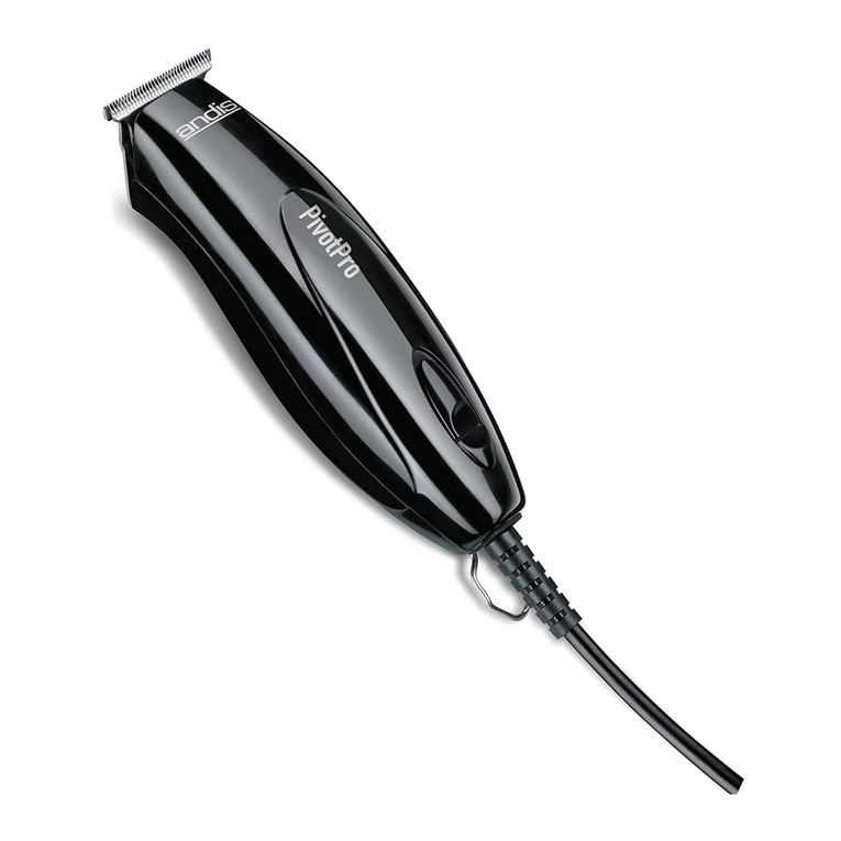Andis Pivot Pro Trimmer PMT-1 User manual Andis Pivot Pro Trimmer PMT-1 User manual