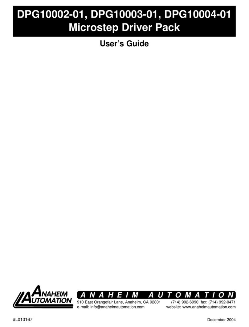 Anaheim Automation DPG10002-01 user guide