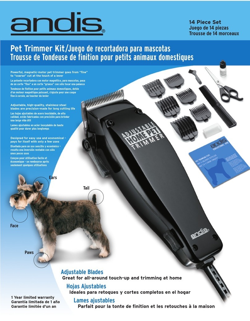 Andis Ultra MC-2 brochure
