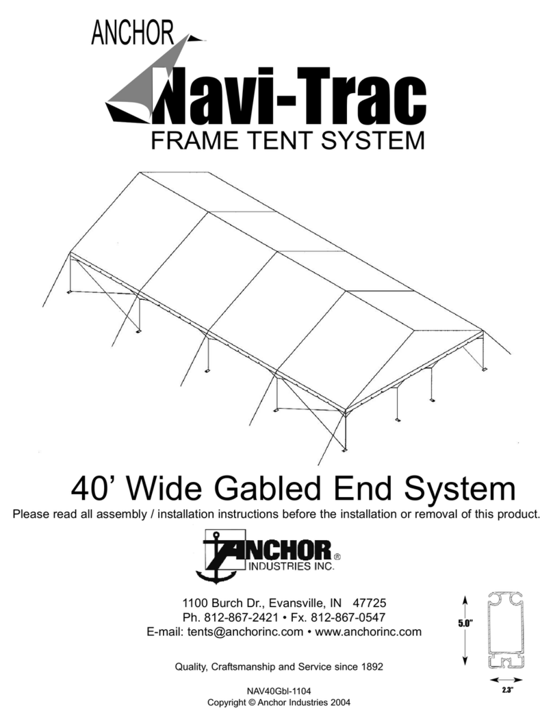 Anchor NAVI-TRAC NAV40GBL-1104 User manual