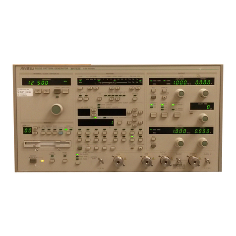 Anritsu MP1763C Operation manual