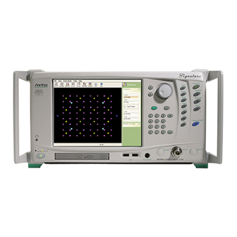 Anritsu Series MS278XB Operation manual