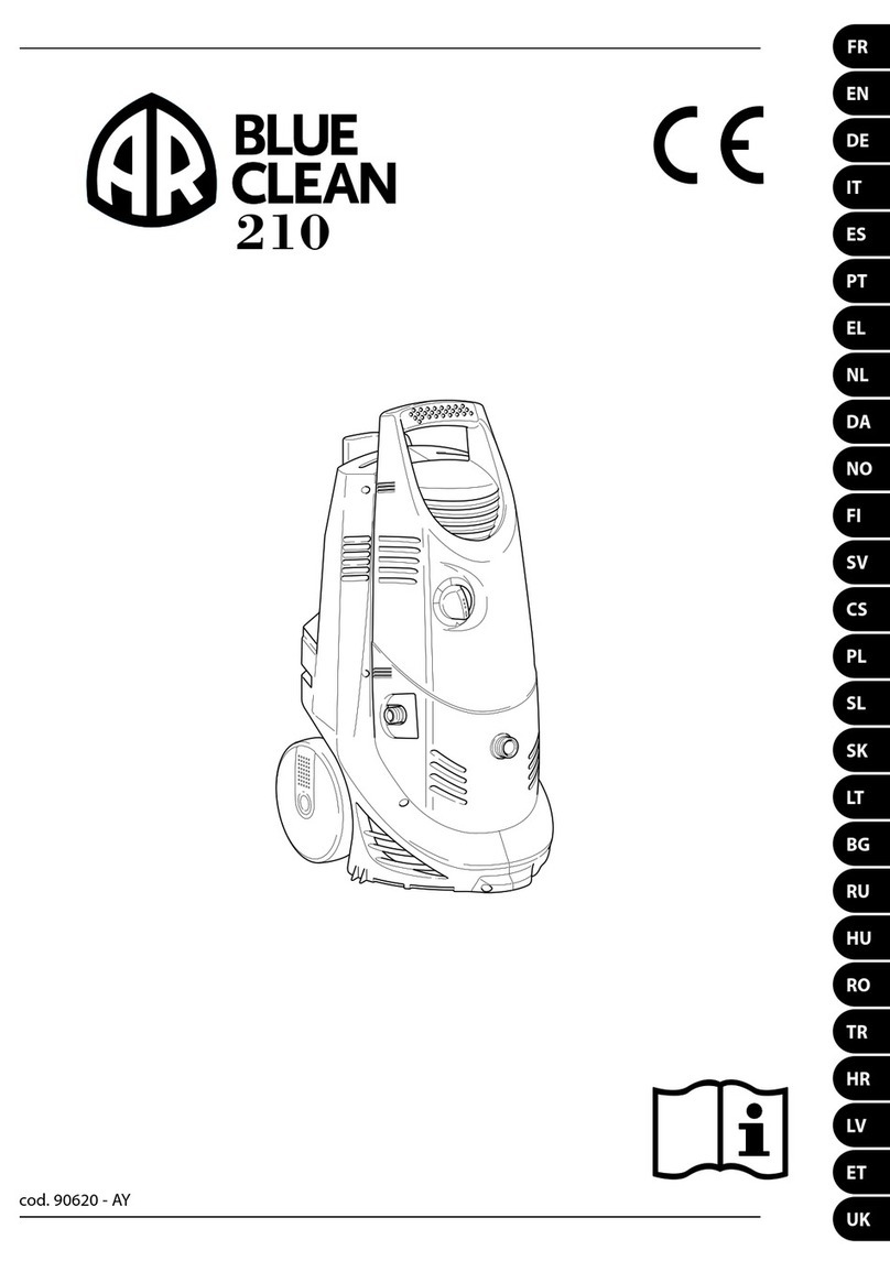 Annovi Reverberi Blue Clean 210 owner's manual