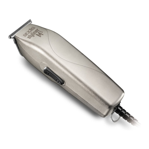 Andis SL3 User manual