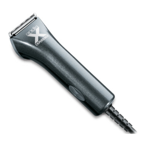 Andis SCX User manual
