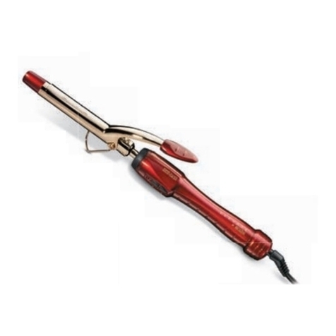 Andis Infused Curling Iron CI-21P User manual