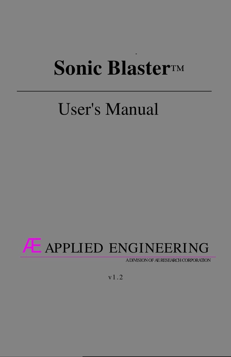 Applied Engineering Sonic Blaster user manual
