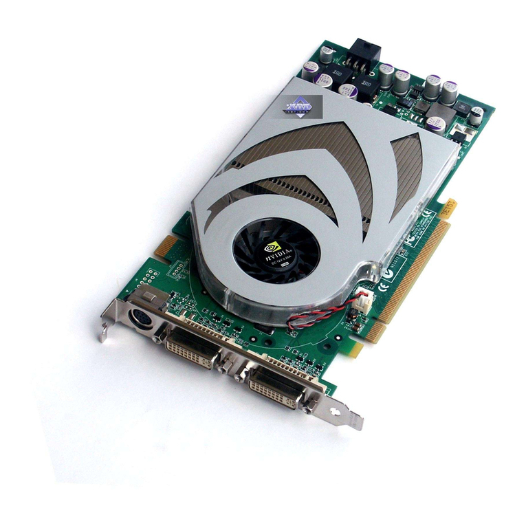 Nvidia NVIDIA GEFORCE 7800 GT Instructions for use