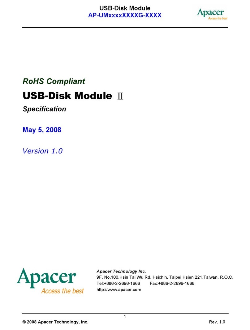 Apacer Technology II User manual