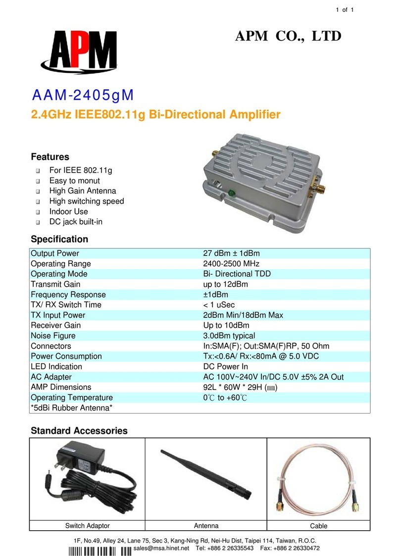 APM AAM-2405gM specification