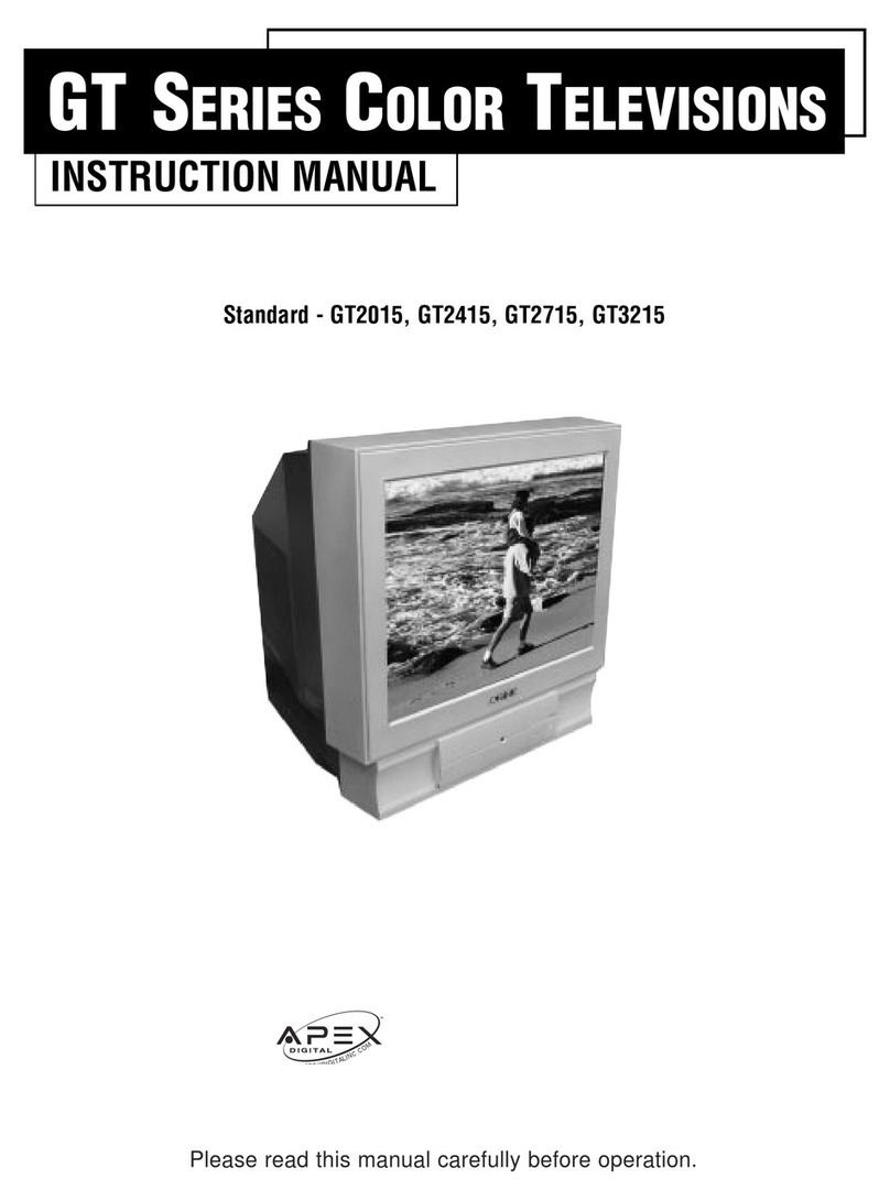 Apex Digital GT2015, GT2415, GT2715, GT3215 instruction manual