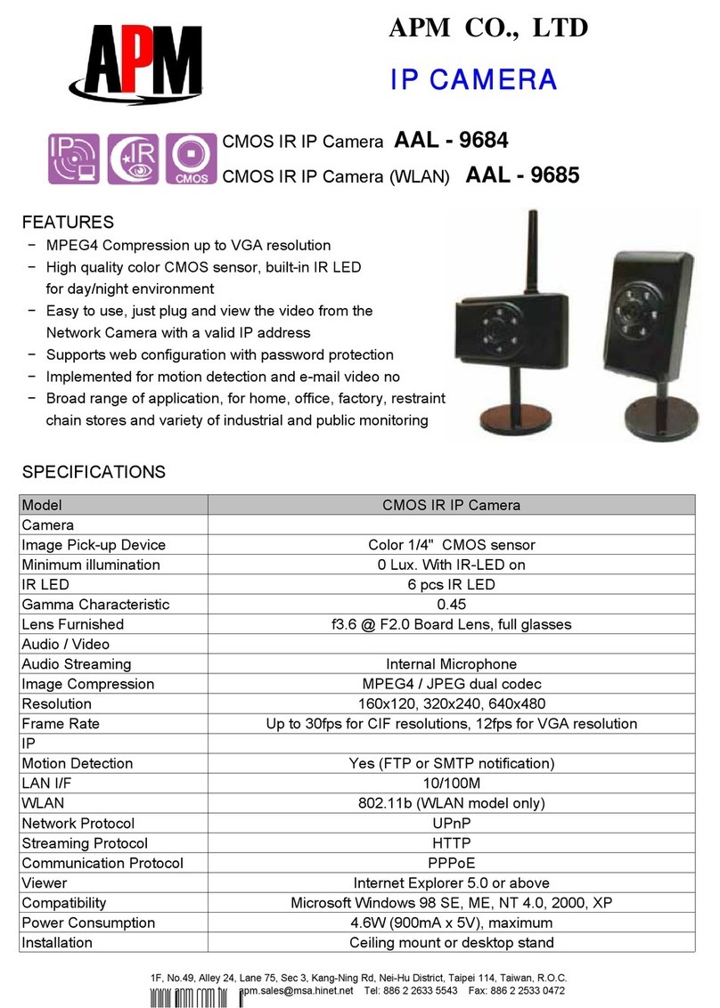 APM AAL - 9684 User manual