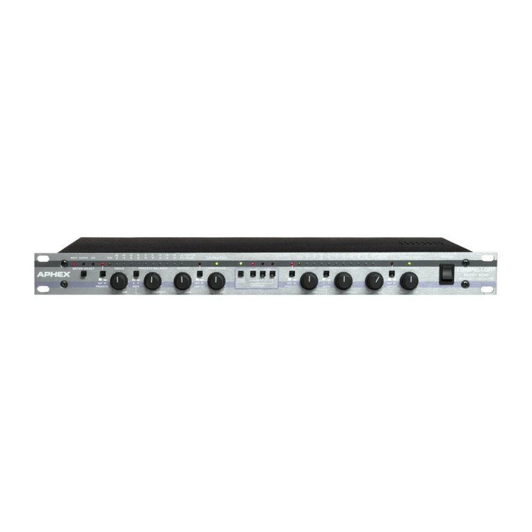 Aphex Compellor 320D Brochure & specs