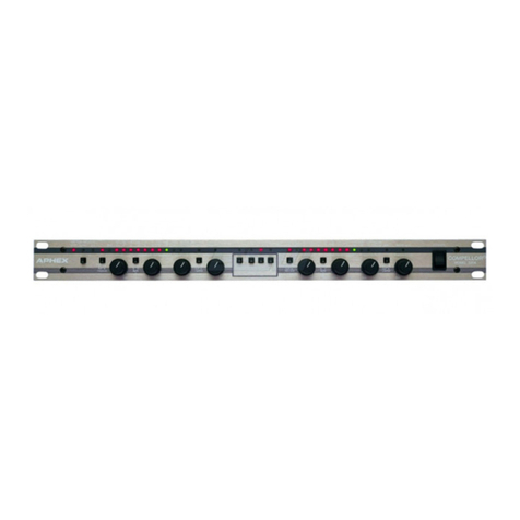 Aphex Compellor 320A owner's manual Aphex Compellor 320A owner's manual